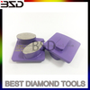 60# 120# Medium Hard Bond Oval Husqvarna Diamond Grinding Pad for Stone Concrete