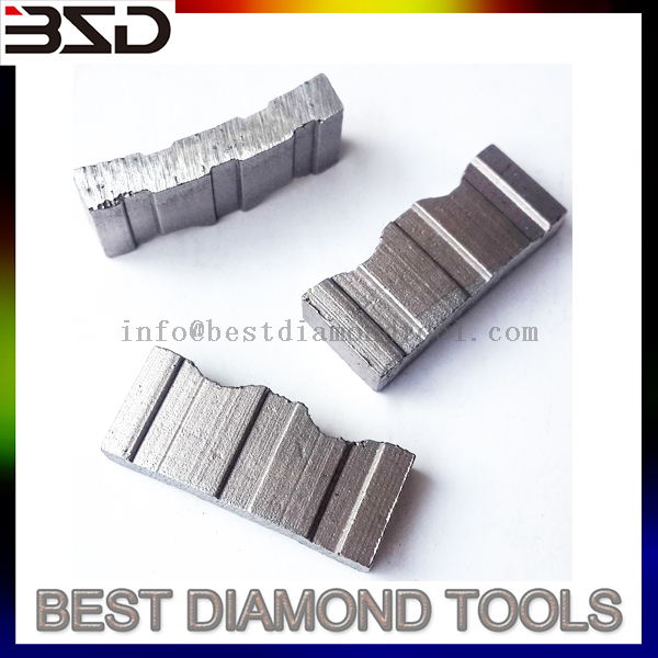 Construction tool parts diamond segment for reinforced concrete 