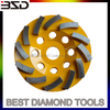 3" inch sintered turbo diamond grinding cup wheel