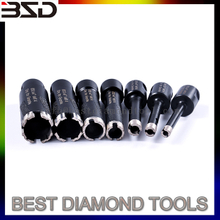 Made In China Dry Diamond Core Drill Bits For Granite With Brazing Side Protection 