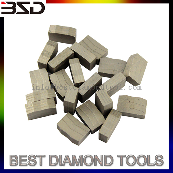 Cutting tools diamond segment for cutting stone granite marble blocks 