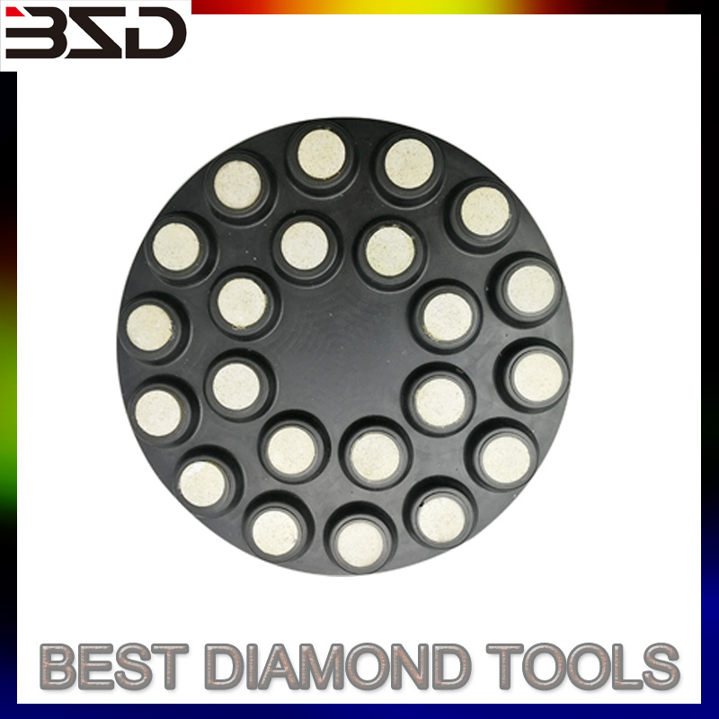 13 inch 330mm ceramic bond resin fiber diamond polishing pads disc for concrete 