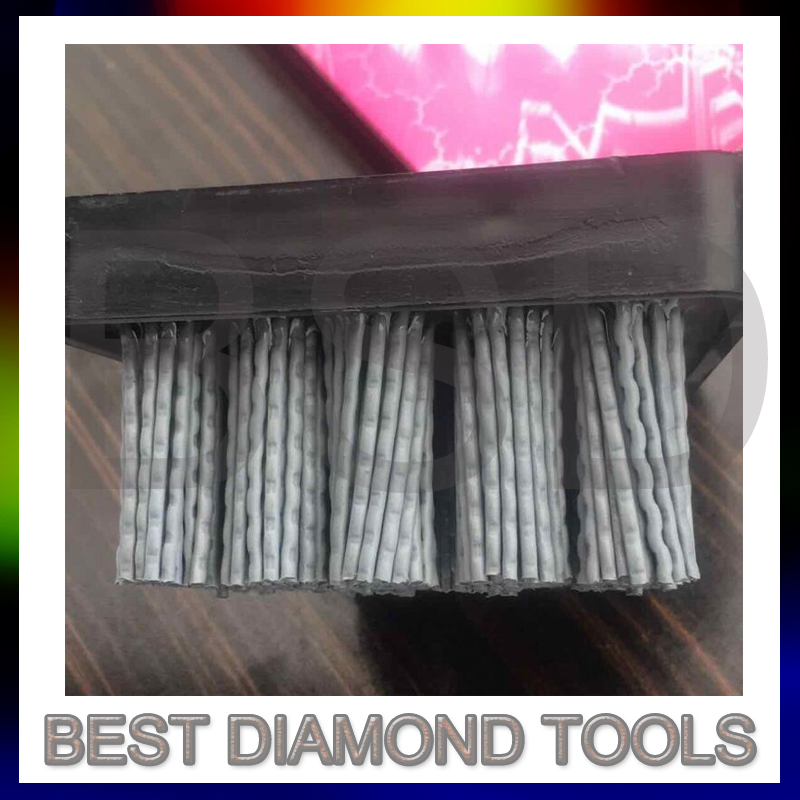 Fickert Frankfurt Diamond Antique Abrasive Brush For Granite Marble Polishing Line